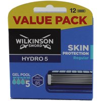 Wilkinson Sword Hydro 5 Skin Protection Regular 12 Rasierklingen für Männer