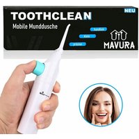 MAVURA Munddusche TOOTHCLEAN Mobile Munddusche Tragbare Reise Munddusche