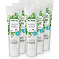 alkmene Zahnpasta Alkmene Kariesschutz Zahncreme Bio Wasserminze 6er Pack