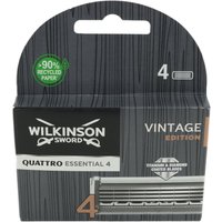 Wilkinson Sword Quattro Vintage 4er Klingen Rasierklingen Ersatzklingen