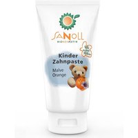 Sanoll Zahnpasta Kinder Zahnpaste Malve-Orange