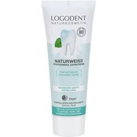 LOGONA Zahnpasta Logodent Naturweiss Pfefferminz Zahncreme