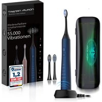 Tristan Auron Schallzahnbürste Business Class + UV Case + 2x Köpfe I 55.000 Vibrationen 60 Tage Akku