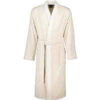 Cawö Bademäntel Herren Kimono Struktur 5718 - Farbe: beige - 33 - L