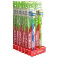 Colgate Zahnbürste Colgate Premier clean medium 12er Display Zahnbürsten Zahnbürste