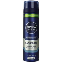 Nivea Rasiergel 200 ml mild Rasiergel für Herren normale Haut fürs Gesicht Aloe Vera