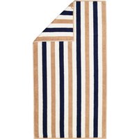 Cawö Handtücher Coast Stripes 6213 - Farbe: navy-natur - 31 - Duschtuch 70x140 cm