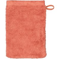 Cawö Handtücher Life Style Uni 7007 - Farbe: brick - 387 - Waschhandschuh 16x22 cm