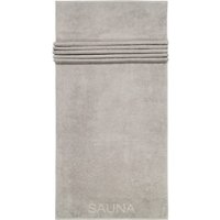 Cawö Saunatücher Pure 6501 - Farbe: stein - 727 - 80x200 cm