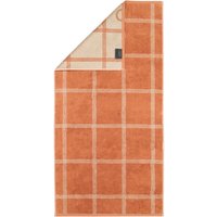 Cawö Handtücher Luxury Home Two-Tone Grafik 604 - Farbe: kupfer - 32 - Handtuch 50x100 cm