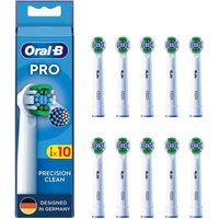 Oral-B Aufsteckbürsten Pro - PrecisionClean - 10er Pack - White