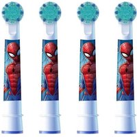 Oral-B Aufsteckbürsten Pro Kids Spiderman 4er - Aufsteckbürsten - rot/blau