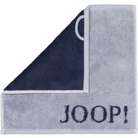 JOOP! Handtücher Classic Doubleface 1600 - Farbe: denim - 19 - Seiflappen 30x30 cm