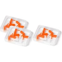 WINGBRUSH Mundpflegecenter Bürstenaufsätze 8x Aufsätze ISO 3 - M/L orange