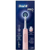 Oral-B Elektrische Zahnbürste Pro 3 3000 Cross Action - Elektrische Zahnbürste - pink