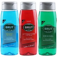 Brut 500 ml Showergel Duschgel Shower Gel - verschiedene Sorten frei wählbar