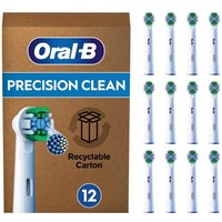 Oral-B Aufsteckbürsten Pro Precision Clean 12er - Aufsteckbürsten - weiß