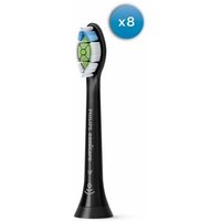 Philips Aufsteckbürsten Sonicare HX6068/13 W2 Optimal White 8er (schwarz)