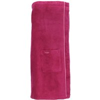 Vossen Saunakilts Damen Livina - Farbe: cranberry - 3770 - 80x140 cm