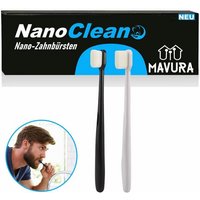 MAVURA Zahnbürste NanoClean Toothbrush ultrafeine Nano Zahnbürste 20.000 Borsten