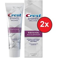 Crest Zahnpflege-Set 3D White Brilliance Accelerator Intensiv Zahnweiss 75ml -