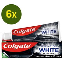 Colgate Zahnpasta Sensation White Aktivkohle 75 ml – weissere Zähne in 10 Tagen