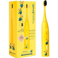 happybrush Elektrische Zahnbürste StarterKit Schall Eco VIBE 3 Minions