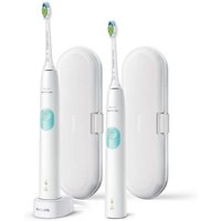 Philips Schallzahnbürste Sonicare ProtectiveClean 4300 - Elektrische Zahnbürste - weiß/mint