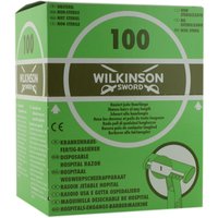 100 Wilkinson Sword Einwegrasierer für präoperative Anwendungen Krankenhaus Einmalrasierer Box