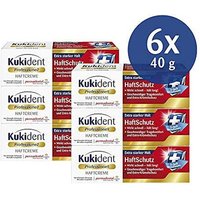 Kukident Zahnpflege-Set Haftcreme (6 x 40g)