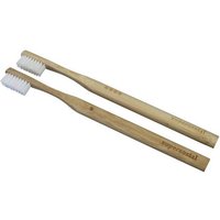 Capventure Zahnbürste Zahnbürsten Handzahnbürste 2'er-Set Bamboo Zuperzozial 1460400