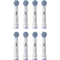 Oral-B Elektrische Zahnbürste Oral-B Aufsteckbürsten Pro Sens. Clean (8Stk) Zahnbürstenköpfe.