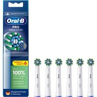 Oral-B Elektrische Zahnbürste Oral-B Aufsteckbürsten Pro CrossAction (6Stk)