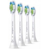 Philips Aufsteckbürsten Philips HX6064/10 Optimal White Ersatz-Zahnbürsten 4er Pack