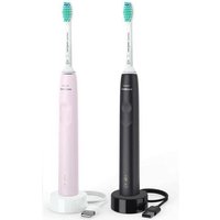 Philips Elektrische Zahnbürste Sonicare HX3675/15 3100 Doppelpack