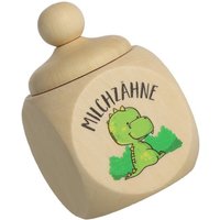 Spruchreif® Zahndose Milchzahndose aus Holz mit Schraubdeckel · Zahndose zur Aufbewahrung (1 St)