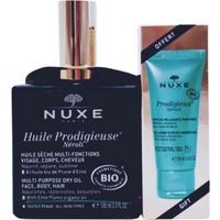 NUXE Huile Prodigieuse Neroli Gesichtspflege-set 100 ml Körperöl + 30 ml Duschgel