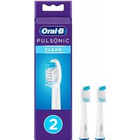 Oral-B Zahnbürste Oral-B Pulsonic Clean Aufsteckbürsten Set für Zahnbürsten.