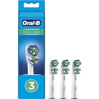 Procter & Gamble Aufsteckbürsten Oral-B Aufsteckbürsten Dual Clean EB 417X3 Zahnbürstengriffe