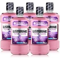 Listerine Mundspülung Listerine Total Care 500ml - Erhält das Zahnfleisch gesund (5er Pack)