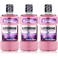 Listerine Mundspülung Listerine Total Care 500ml - Erhält das Zahnfleisch gesund (3er Pack)