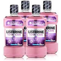 Listerine Mundspülung Listerine Total Care 500ml - Erhält das Zahnfleisch gesund (4er Pack)