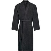 Cawö Bademäntel Herren Kimono Pure 5622 - Farbe: basalt - 740 - S