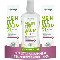 alkmene Zahnpasta Alkmene Mundpflege Set (2x Kräuter Zahncreme