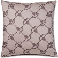 JOOP! Bettwäsche Cornflower Double 4083 - Farbe: Taupe - 17 - Nacken-Kissen 40x40 cm