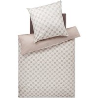 JOOP! Bettwäsche Cornflower Double 4083 - Farbe: Light Cream - 77 - 80x80 cm - 135x200 cm