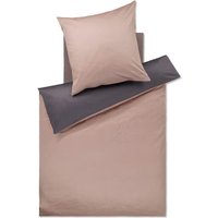 JOOP! Bettwäsche Micro Pattern 4040 - Farbe: Caramel - 18 - 80x80 cm - 135x200 cm