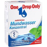 ONE DROP ONLY Chem.-pharm. Vertr. GmbH Mundwasser ONE DROP Only natürl.Mundwasser Konzentrat