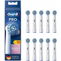 Oral-B Zahnbürste Oral-B Pro Sensitive Clean 10 Aufsteckbürsten für Zahnbürsten.