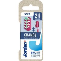 ORKLA Aufsteckbürsten Jordan Change Soft Ersatzzahnbürstenköpfe 1p.-2pcs - Mix Farben